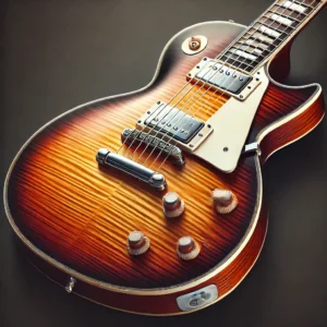 The Gibson Les Paul Standard 60s electric guitar with a flamed maple top, sunburst finish, and dual humbucker pickups, offering classic sustain and tone in 2025.