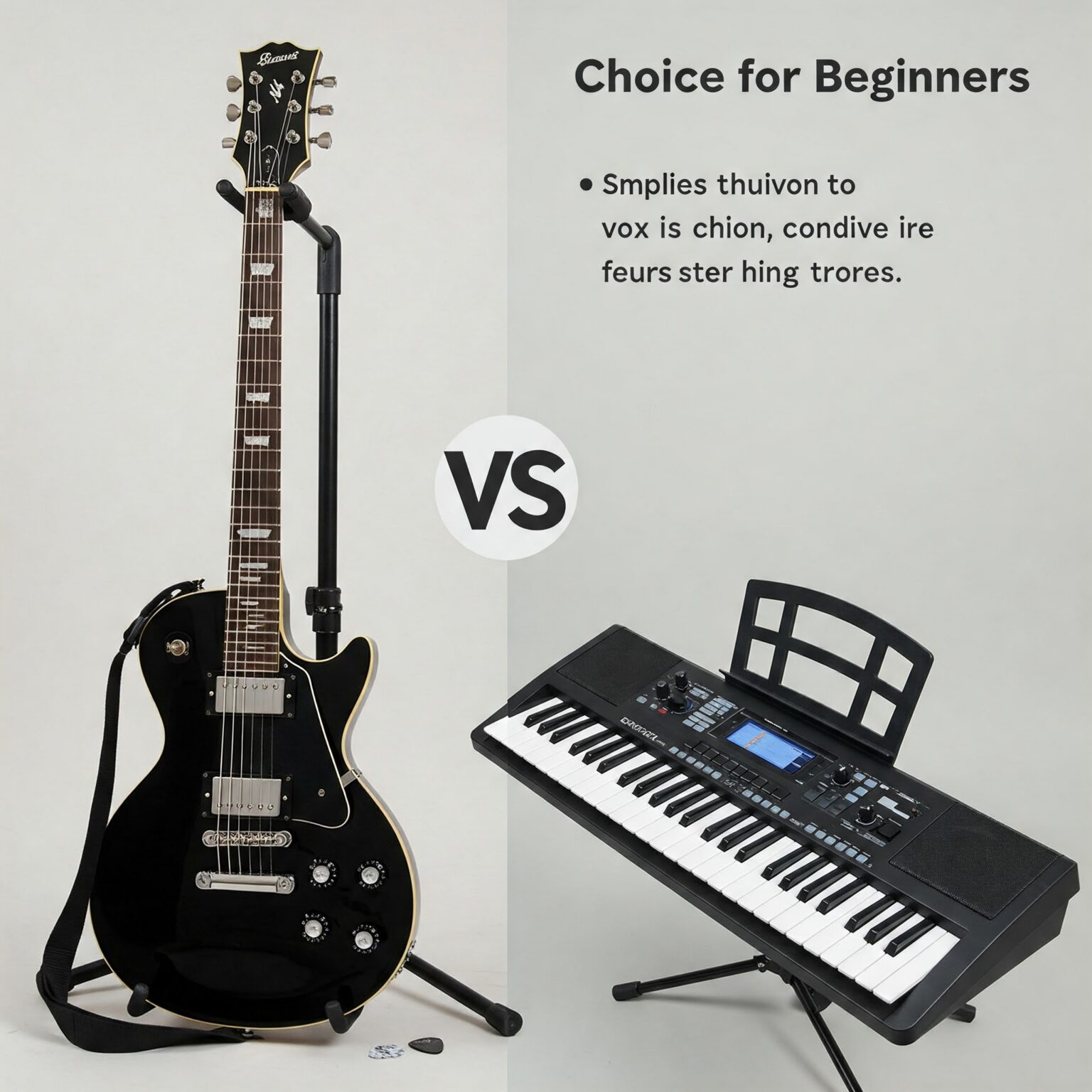 Electric Guitar vs Keyboard for Beginners: Your Exciting Path to Music ...