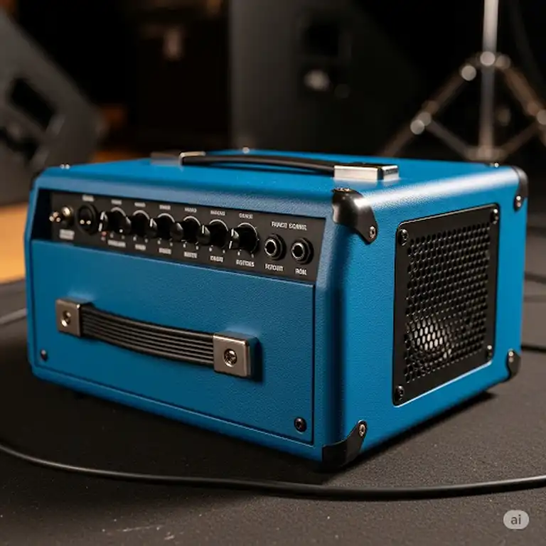 Compact and portable small bass amp for home practice or studio use