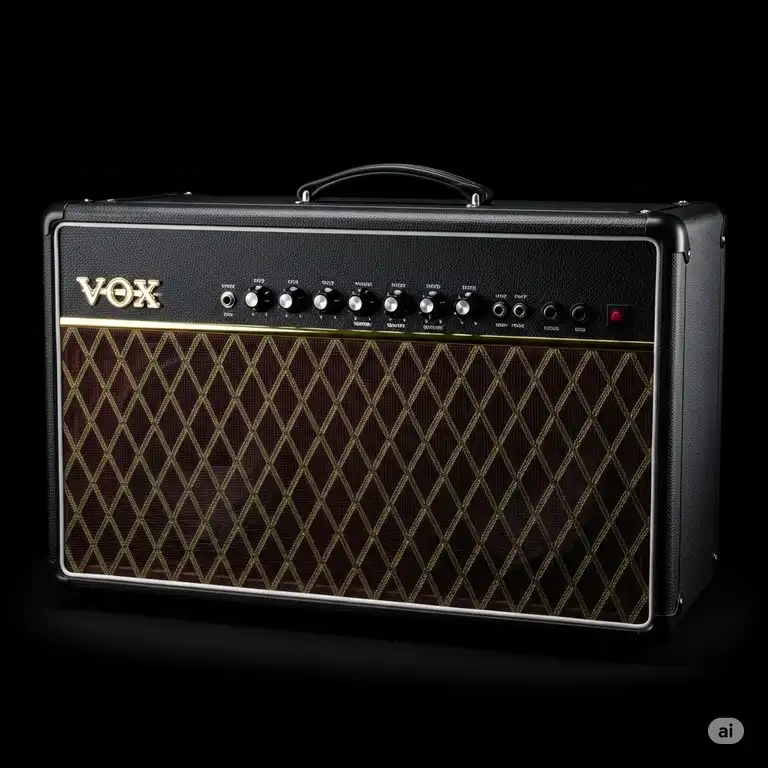 vox bass guitar amp, ideal for powerful low-end tones and classic bass sounds.