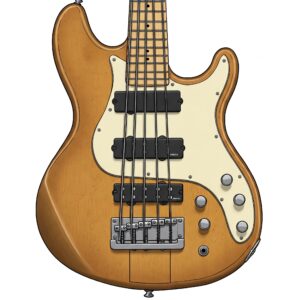Detailed illustration of a 6-string electric bass guitar body with visible pickups, illustrating sound capture. Six String Bass Guitar