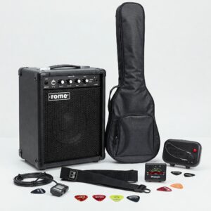 "Visual representation of the excellent value offered by a cheap bass guitar."