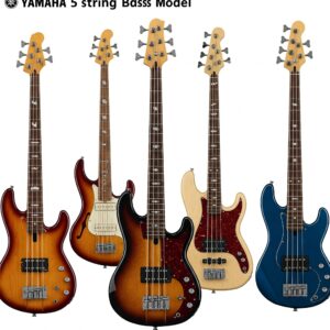 Explore different yamaha 5 string bass guitar models available.
