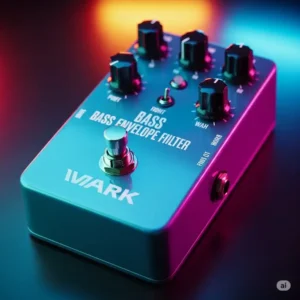 A funky bass envelope filter or wah pedal, perfect for dynamic and expressive basslines often found in funk and R&B, considered among the best bass pedals.
