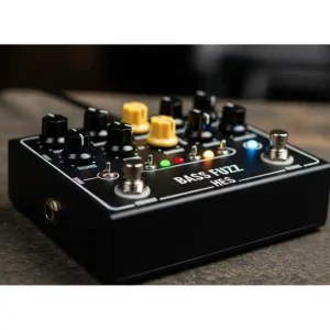 A powerful bass fuzz pedal delivering a thick, saturated, and unique sonic character, popular among experimental and rock bassists, joining the best bass pedals.