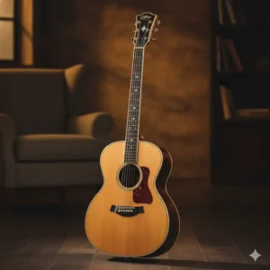 The classic Collings OM1A acoustic guitar, favored by professional musicians for its balanced tone. 
