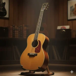 Iconic vintage Martin flat top guitar from the 1930s, highly sought after by collectors.