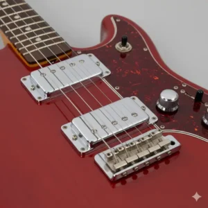 A collection of vintage Fender Lead Series guitars, including the Lead I, Fender Lead II guitar, and Lead III, displayed together for comparison.