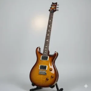 A prs guitar SE Standard 24 model in Tobacco Sunburst finish for high-quality performance.