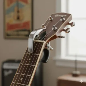 Professional trigger-style capo featured in our list of the best guitar accessories for acoustic players.