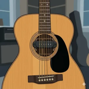 A technical comparison between single-coil and humbucker sound hole pickup designs.