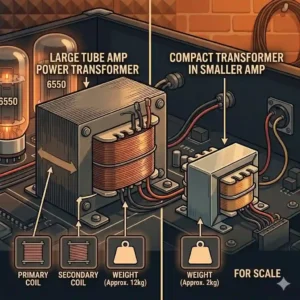 A guide to common valve types used in a bass guitar tube amp.