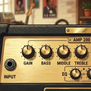 An overview of the equalizer settings used to dial in your tone on the best guitar amp under 200.